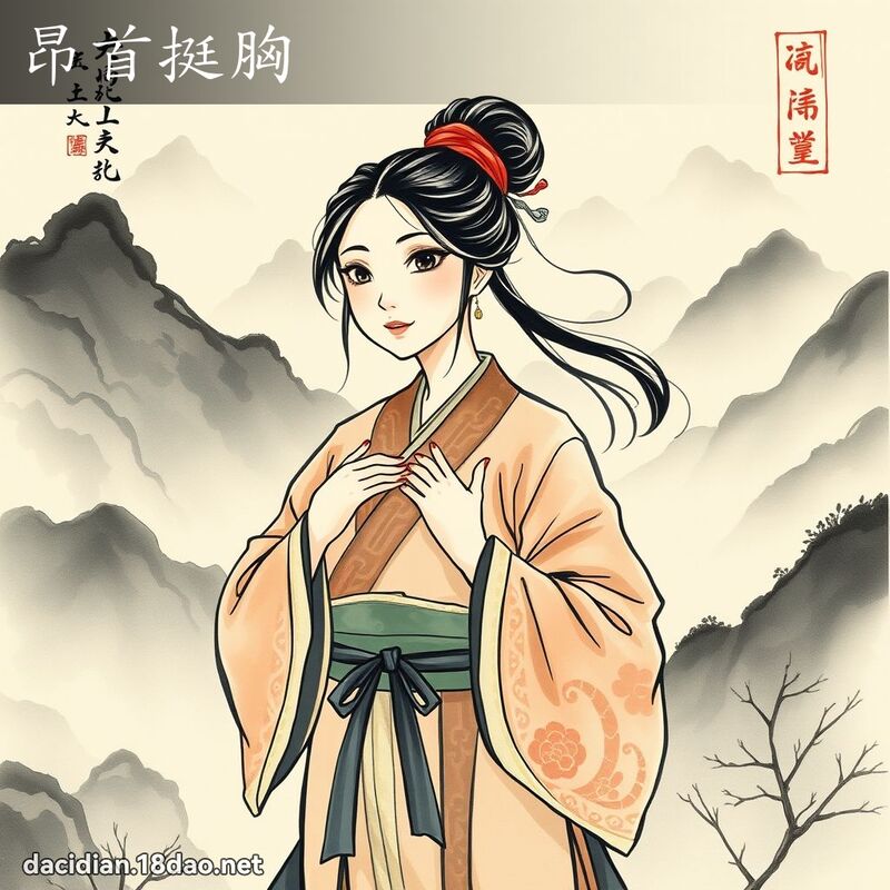 昂首挺胸 配图