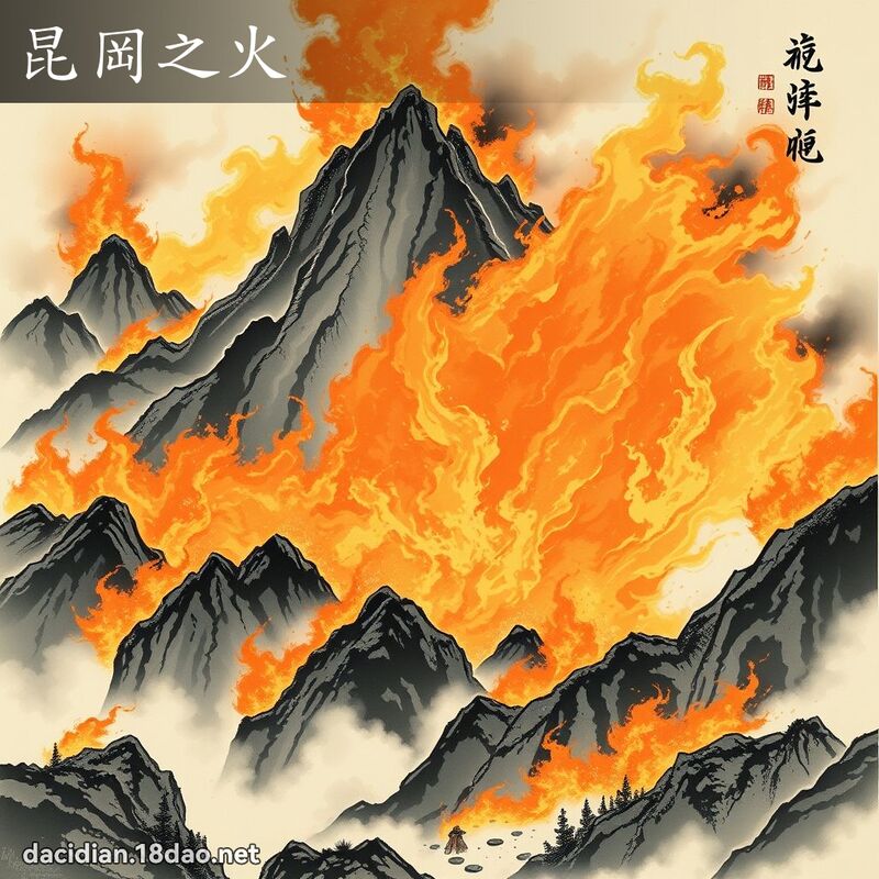 昆岡之火 配图