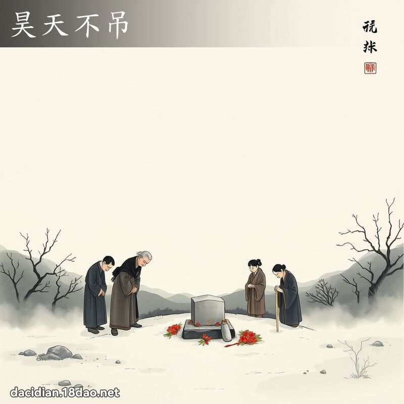 昊天不吊 配图