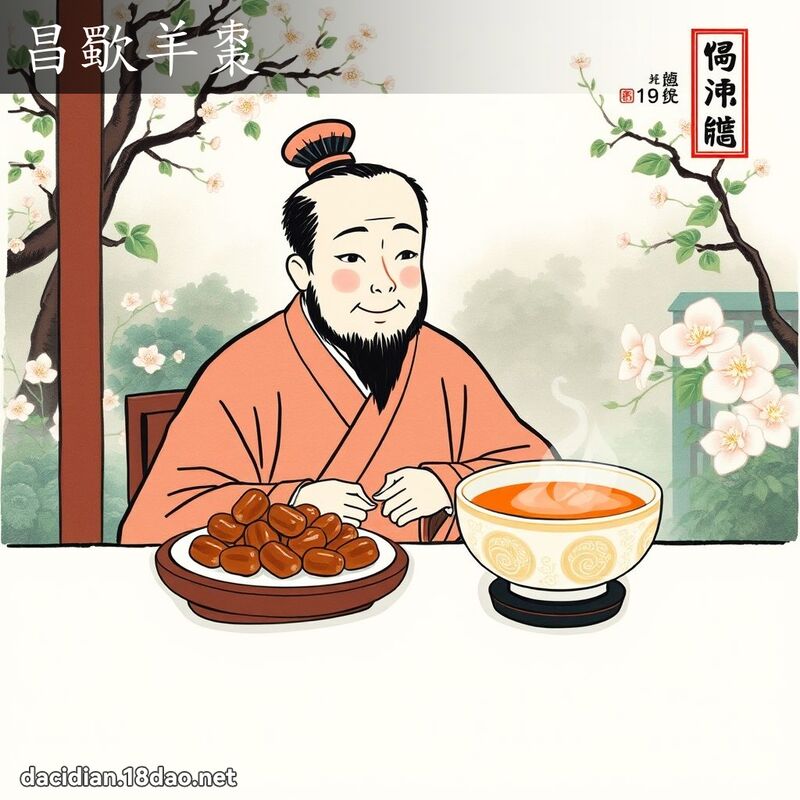 昌歜羊棗 配图