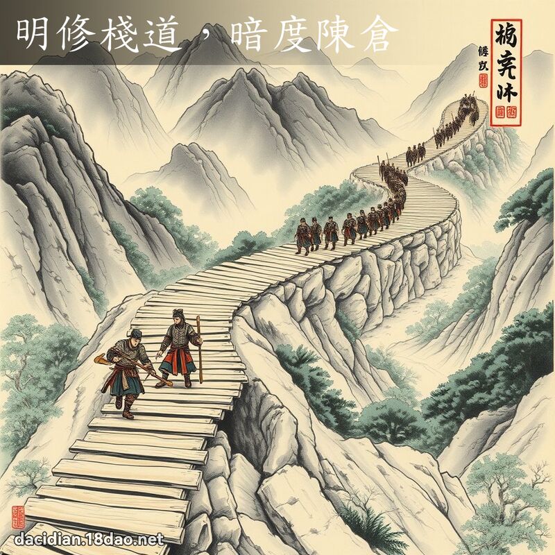 明修棧道,暗度陳倉 配图
