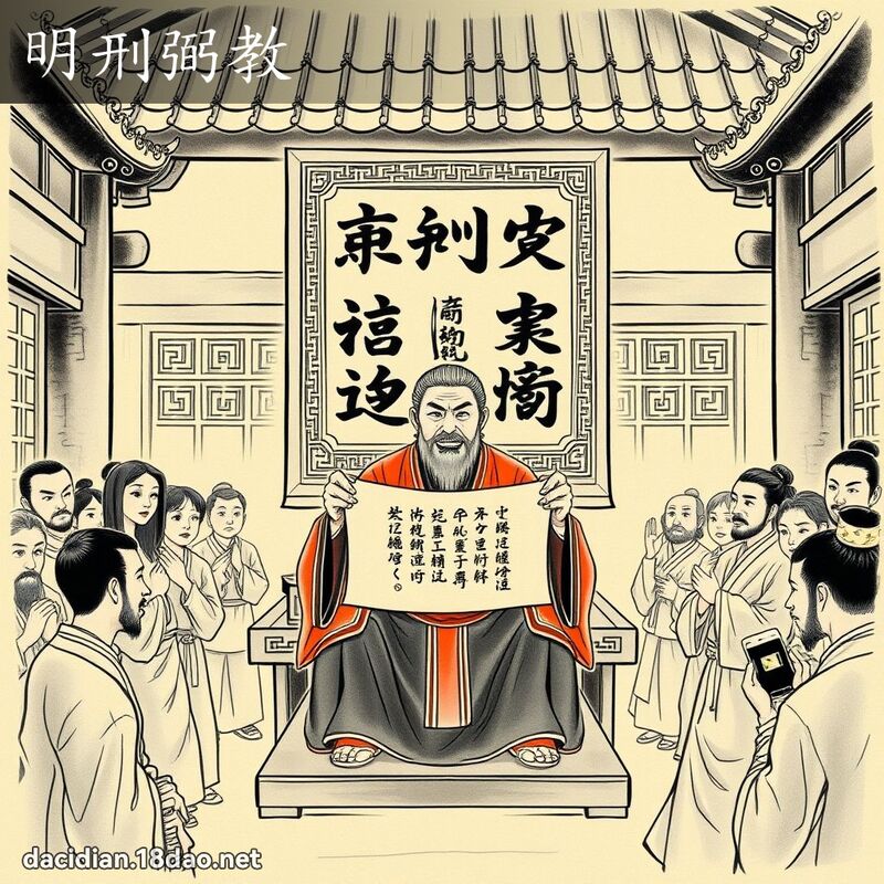 明刑弼教 配图
