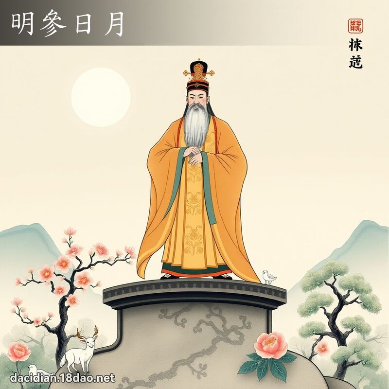 明參日月 配图