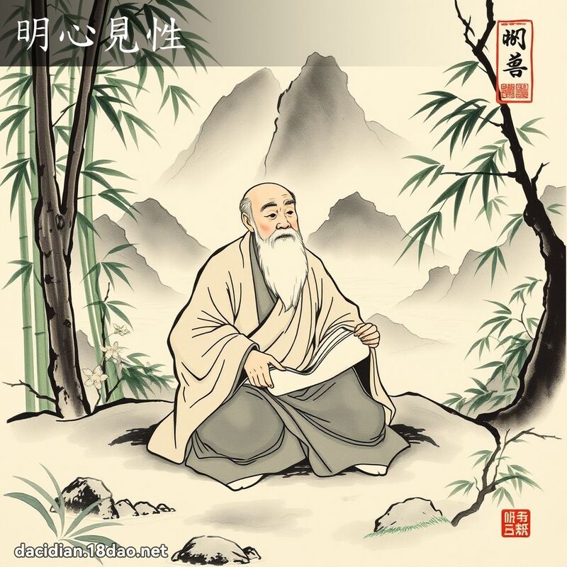 明心見性 配图