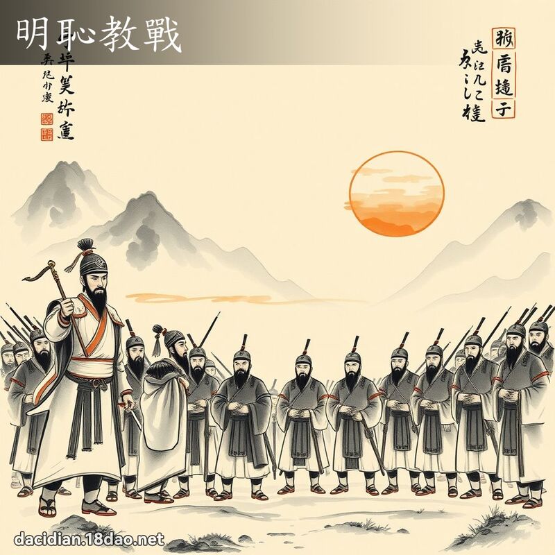 明恥教戰 配图