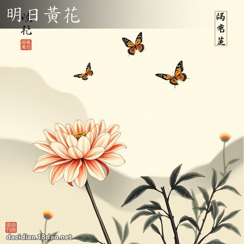 明日黃花 配图