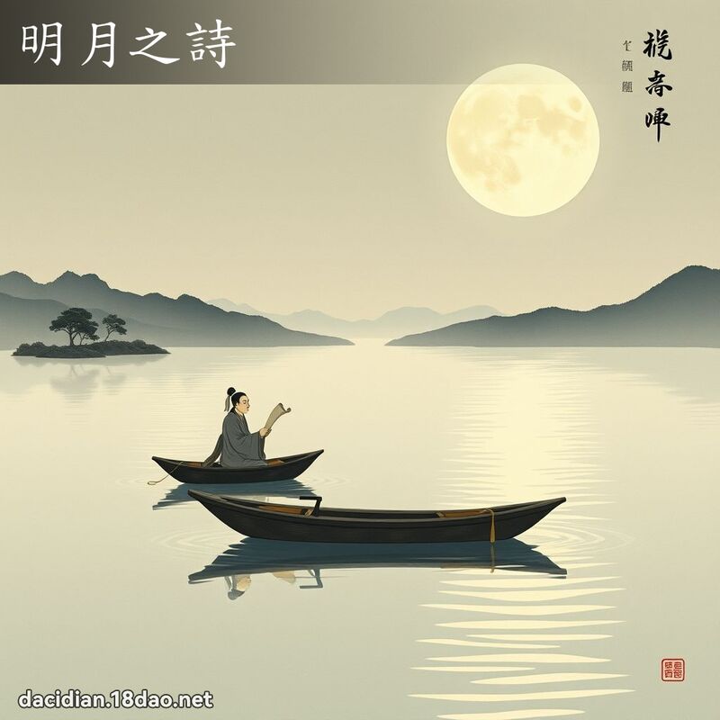 明月之詩 配图