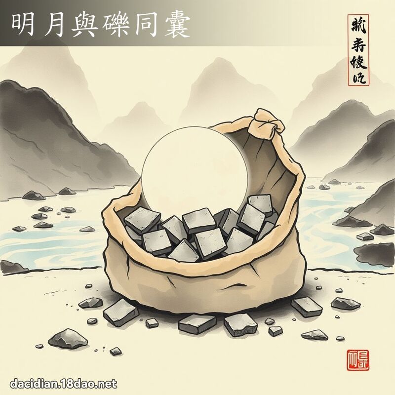 明月與礫同囊 配图