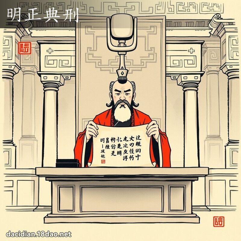 明正典刑 配图