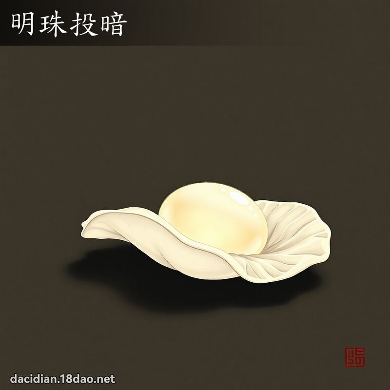 明珠投暗 配图