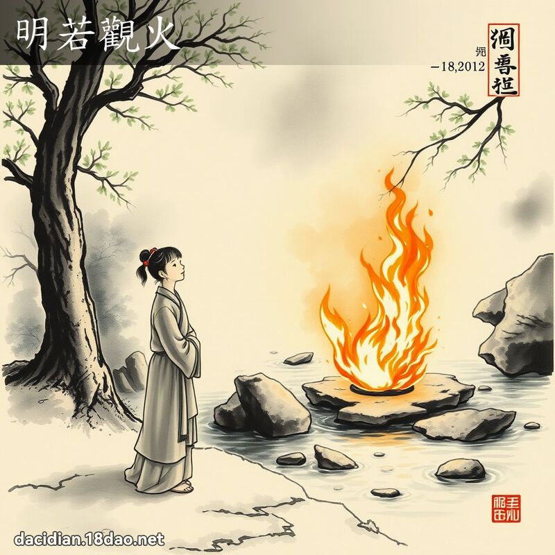 明若觀火 配图