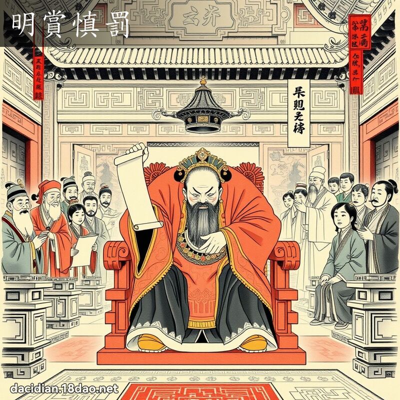 明賞慎罰 配图