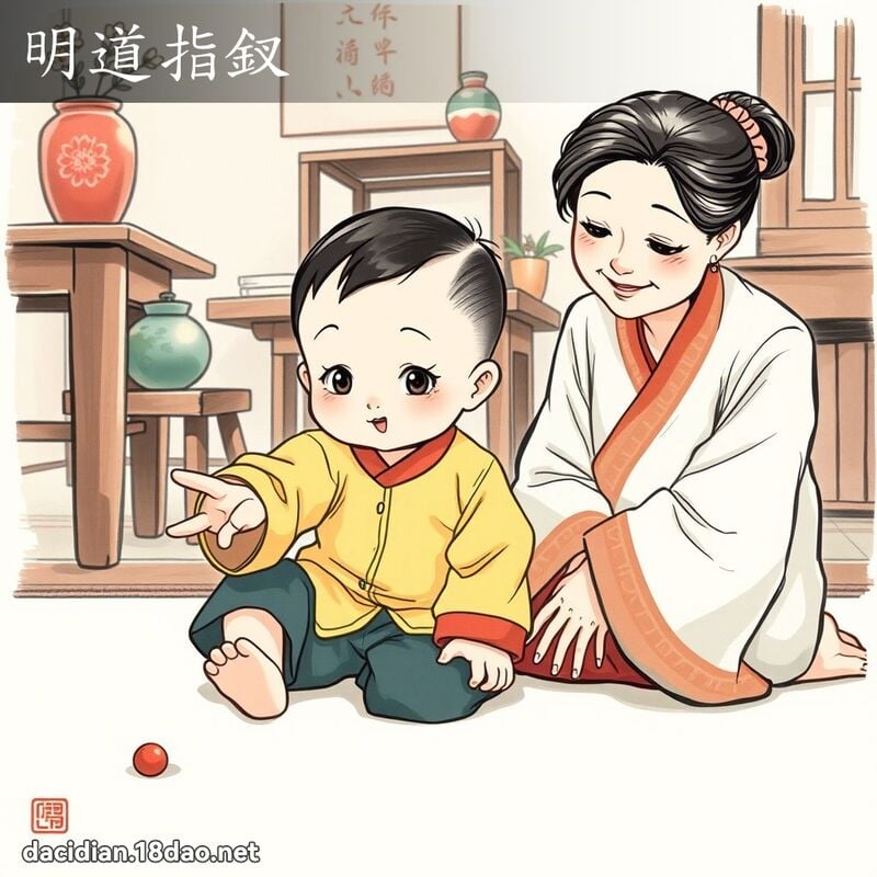 明道指釵 配图