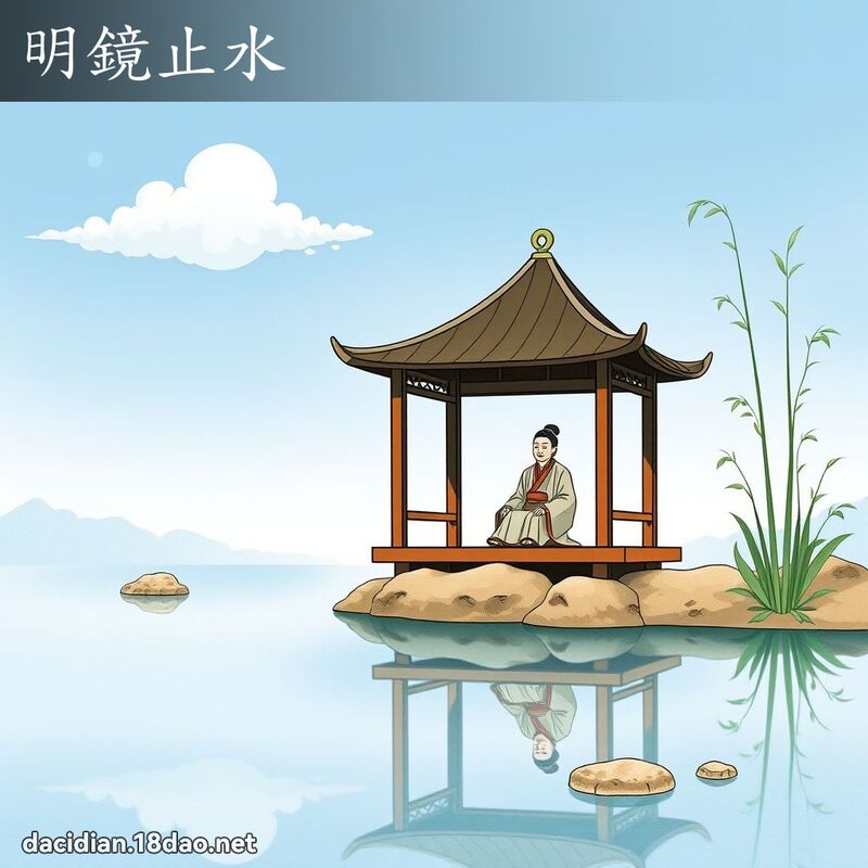 明鏡止水 配图