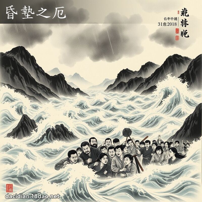 昏墊之厄 配图