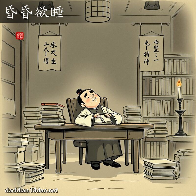 昏昏欲睡 配图