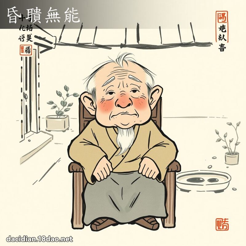 昏聵無能 配图