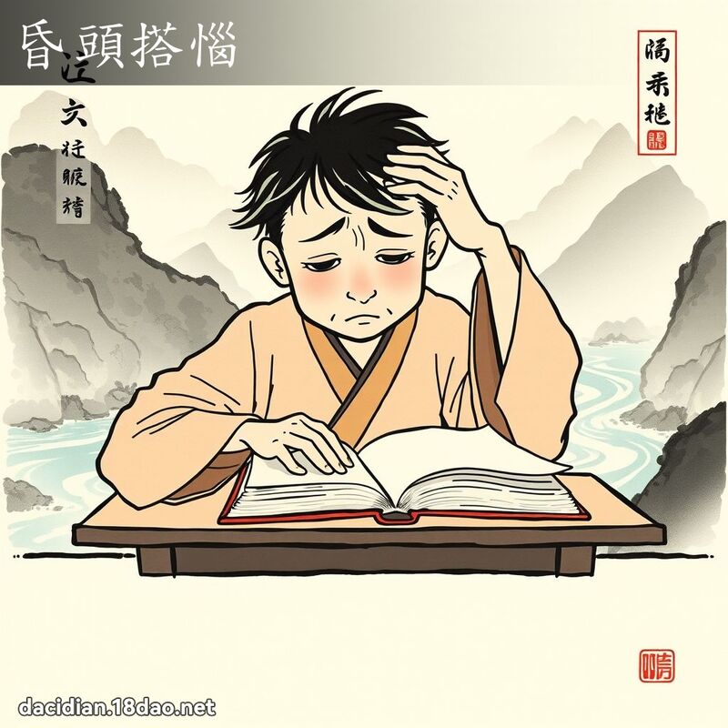 昏頭搭惱 配图