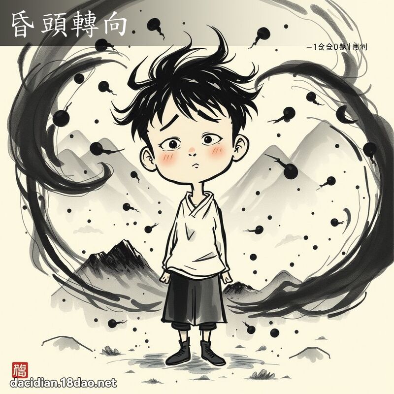 昏頭轉向 配图