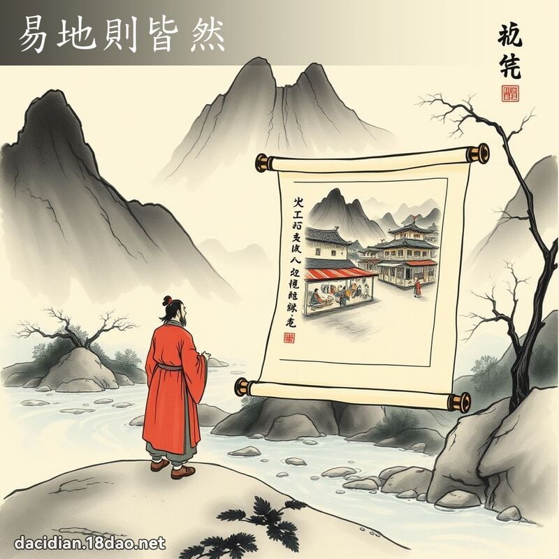 易地則皆然 配图