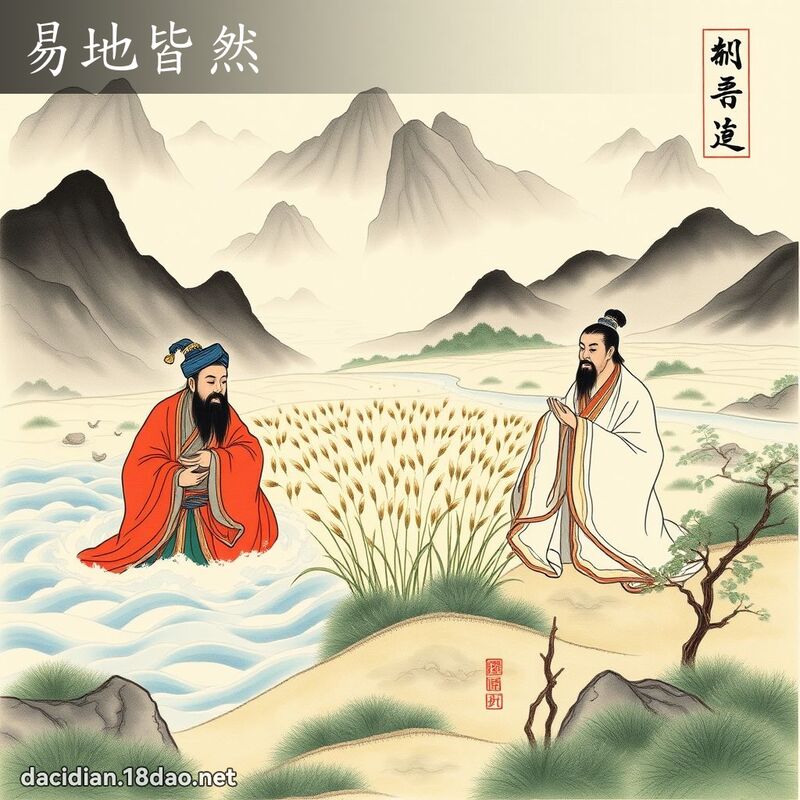 易地皆然 配图