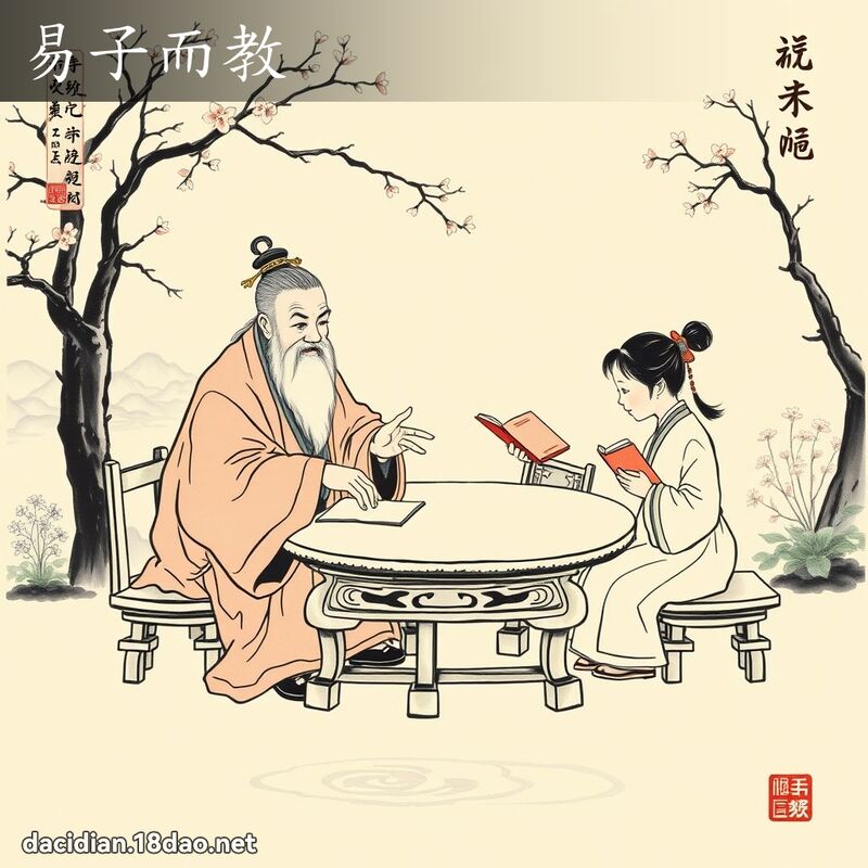 易子而教 配图