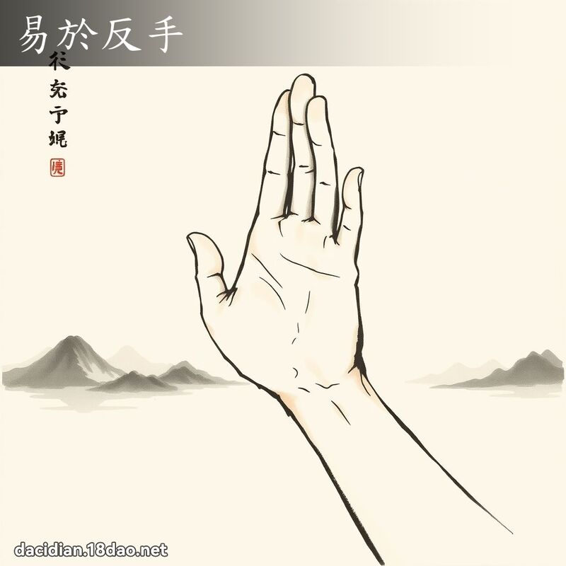 易於反手 配图