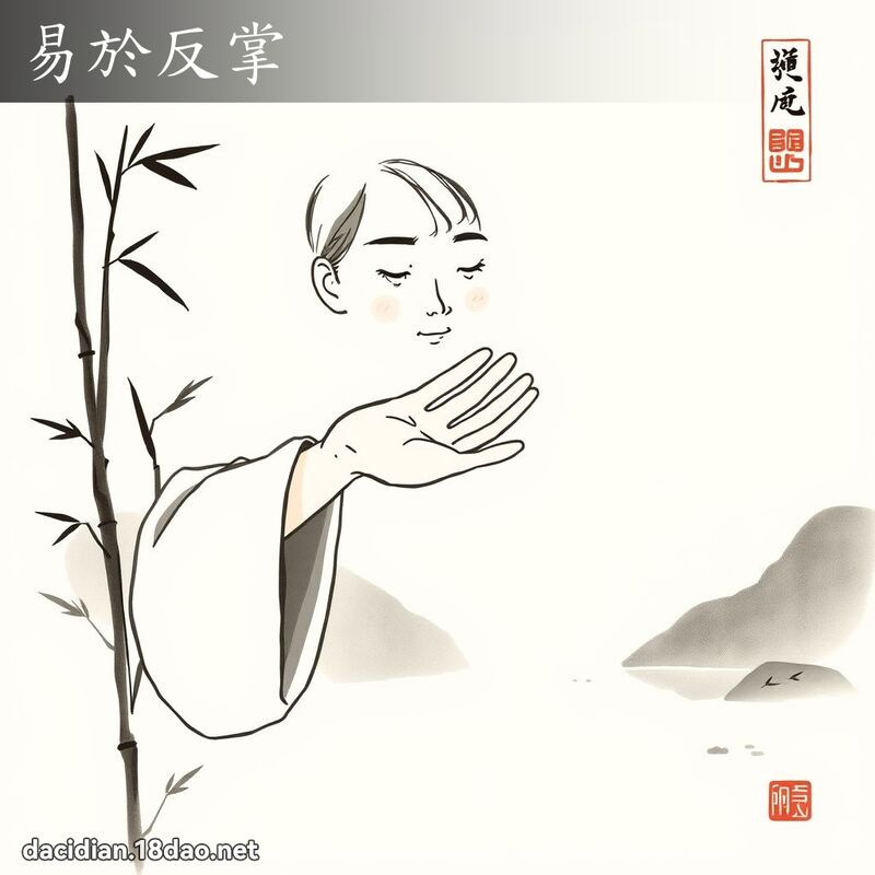 易於反掌 配图
