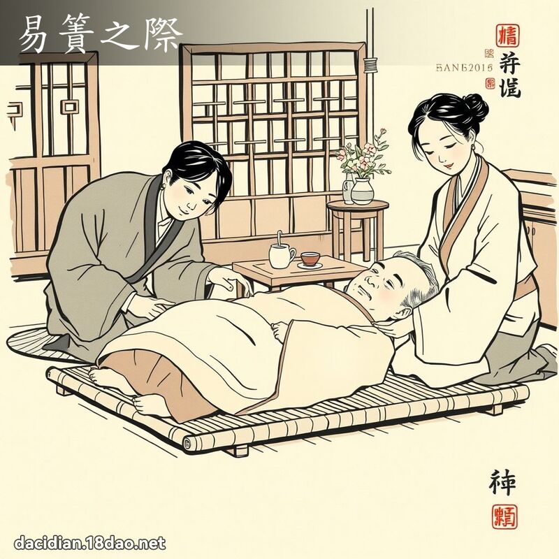 易簀之際 配图