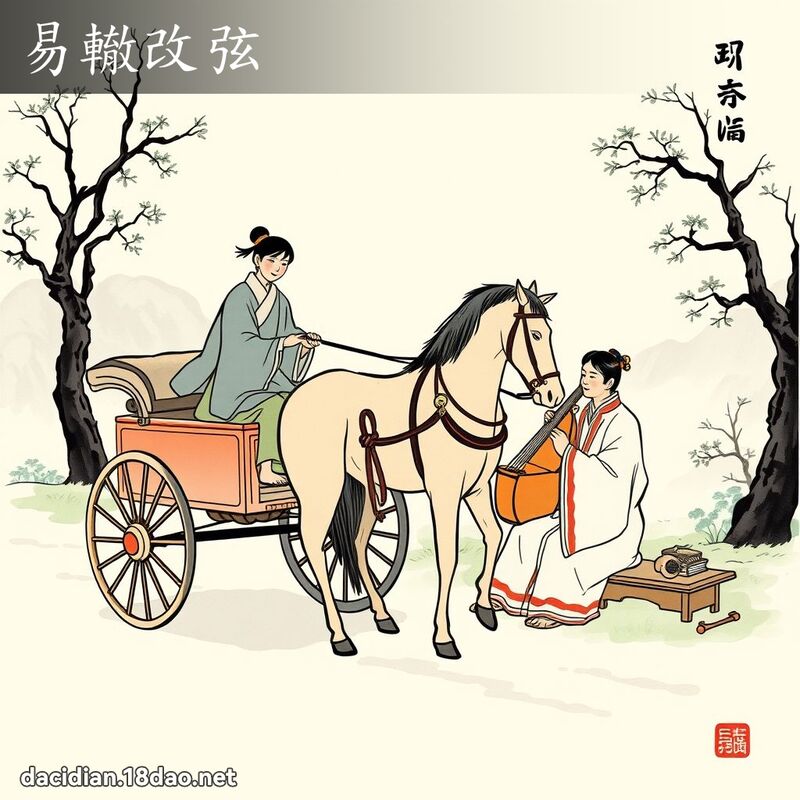 易轍改弦 配图