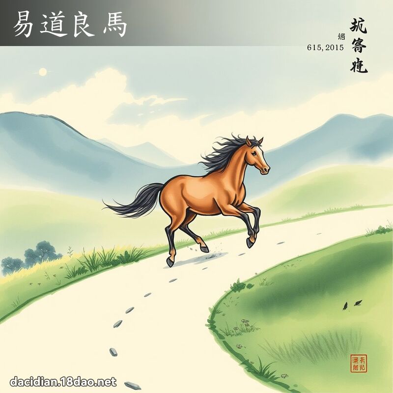 易道良馬 配图