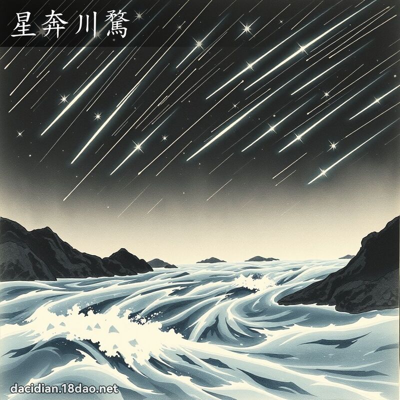 星奔川騖 配图