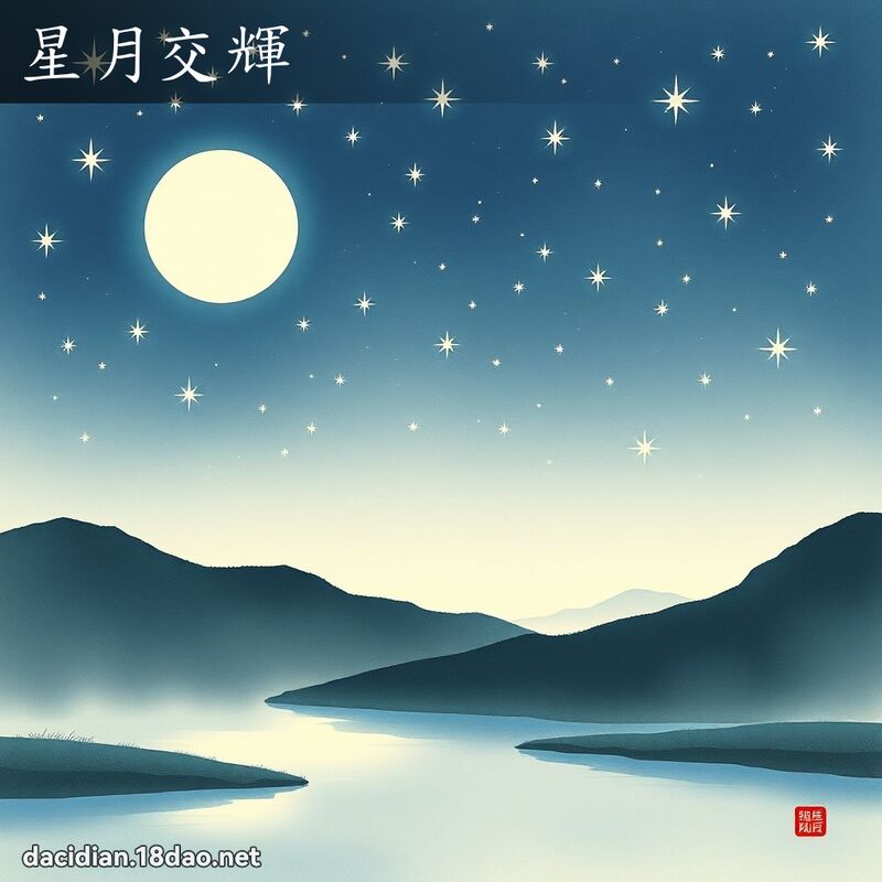 星月交輝 配图