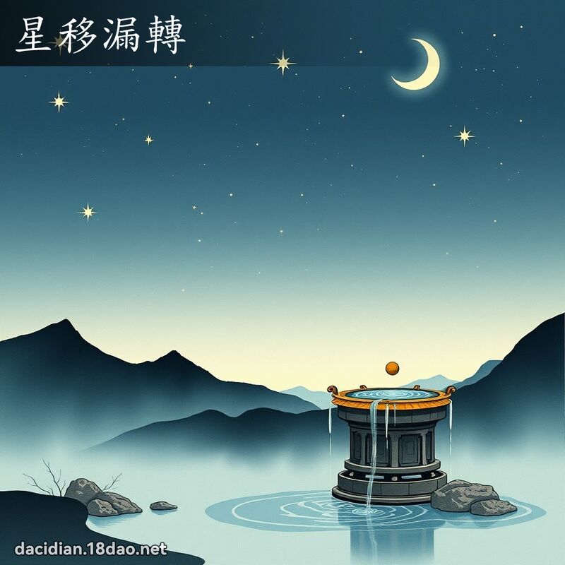 星移漏轉 配图
