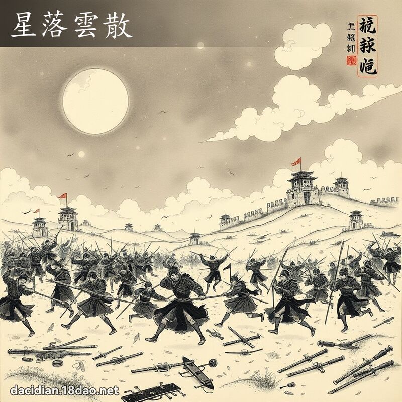 星落雲散 配图
