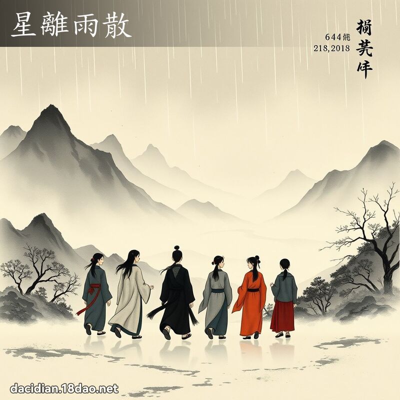 星离雨散 配图