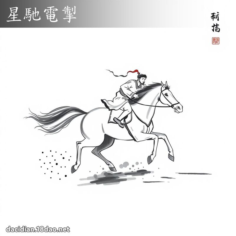 星驰电掣 配图