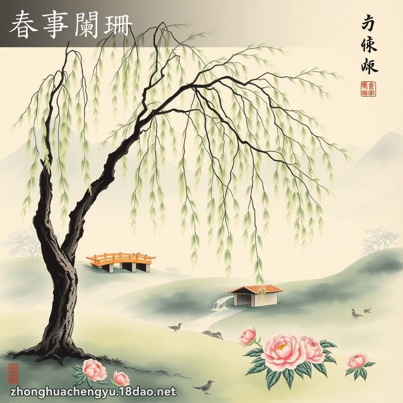 春事阑珊 配图