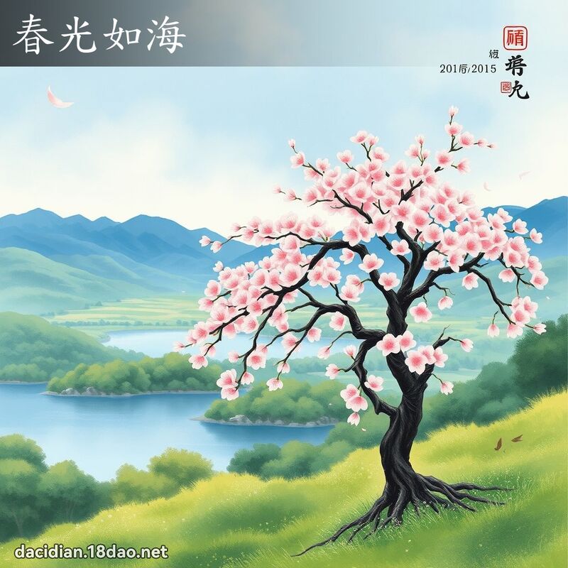 春光如海 配图
