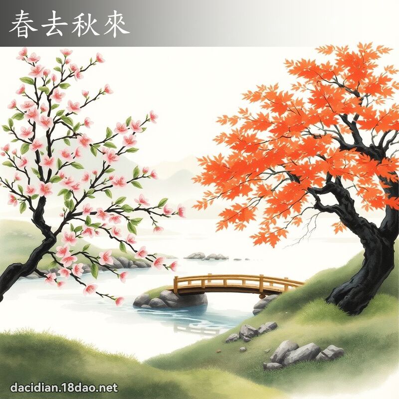 春去秋来 配图