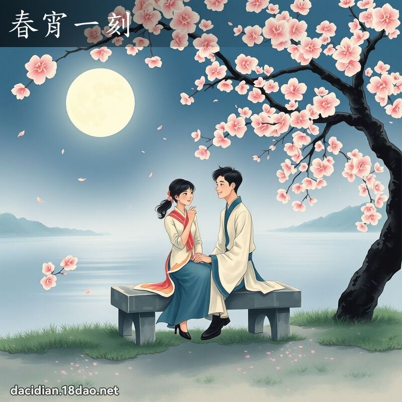春宵一刻 配图