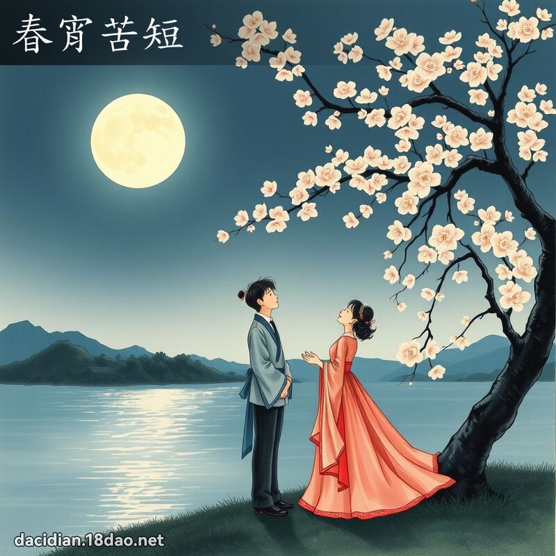 春宵苦短 配图