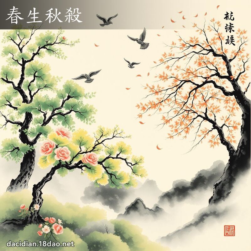 春生秋杀 配图