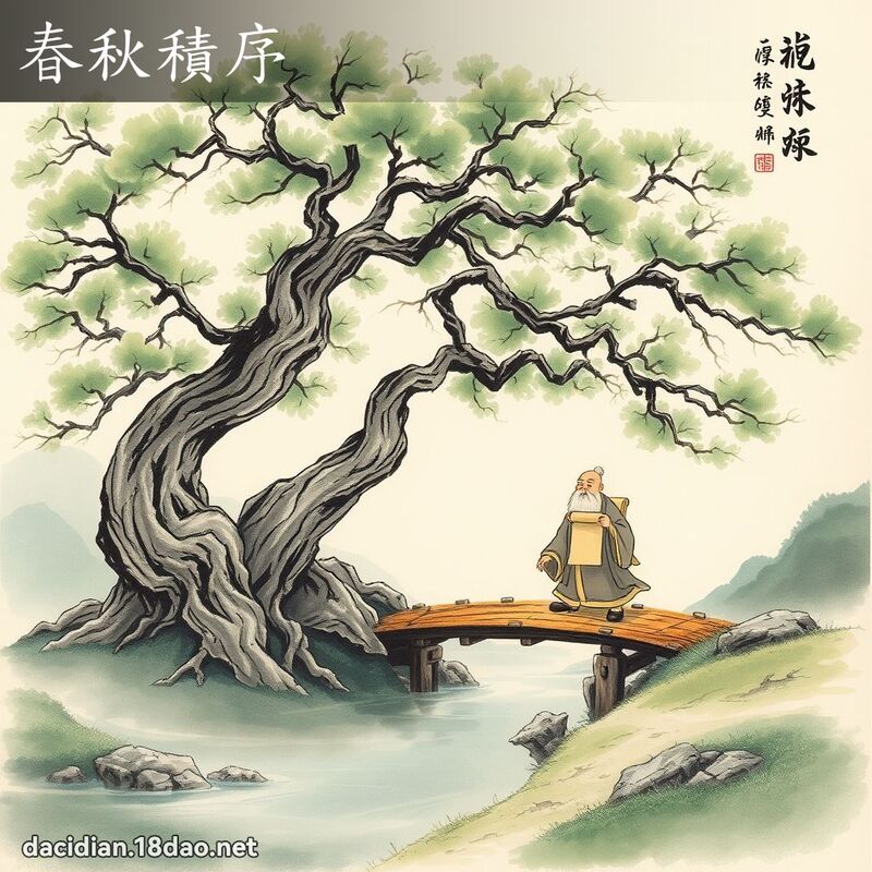 春秋积序 配图