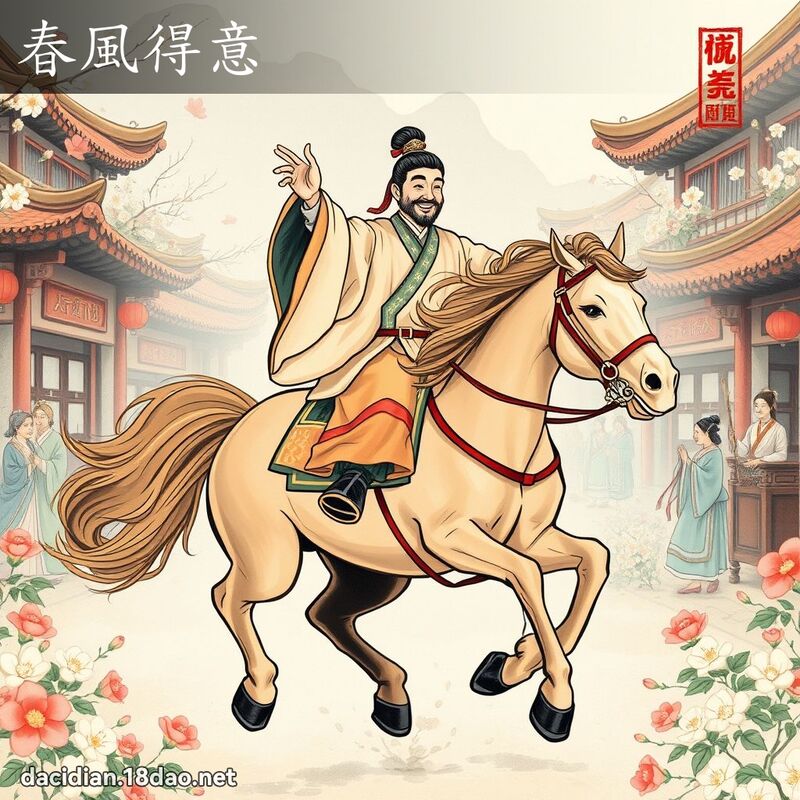 春风得意 配图