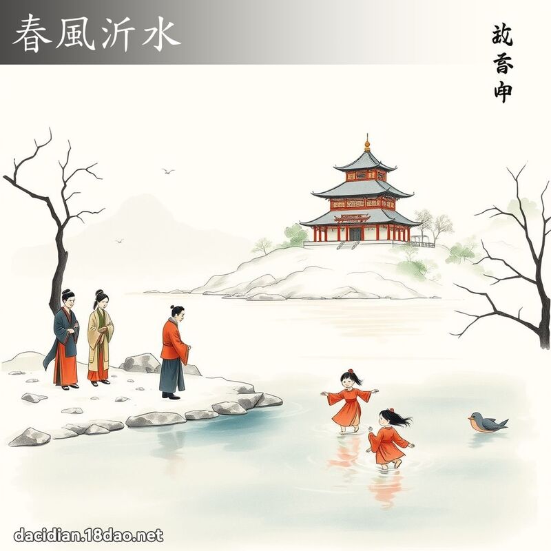 春风沂水 配图