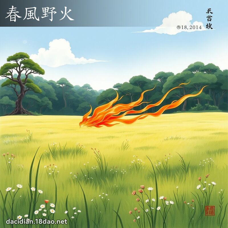 春风野火 配图