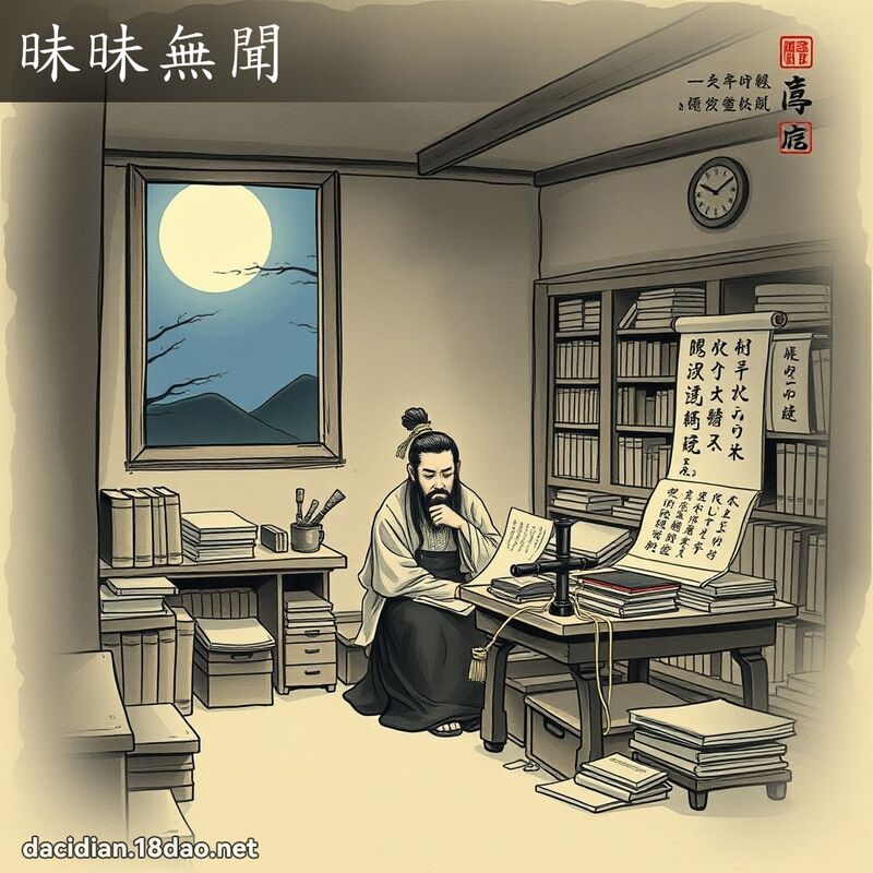 昧昧无闻 配图