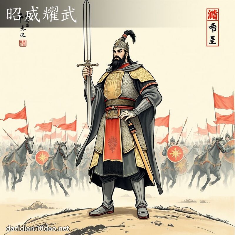 昭威耀武 配图