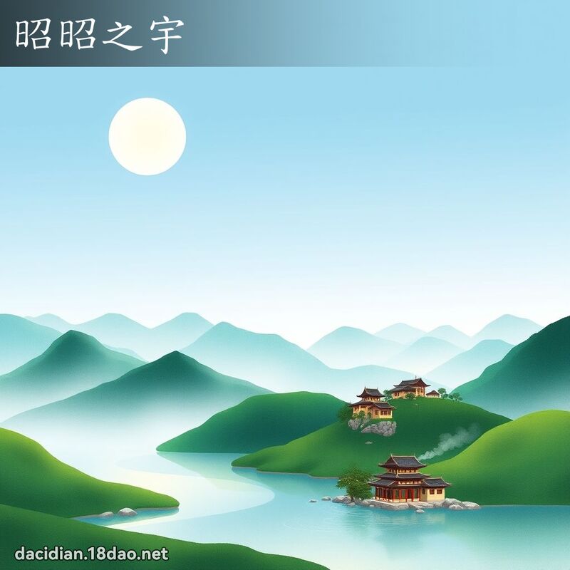 昭昭之宇 配图